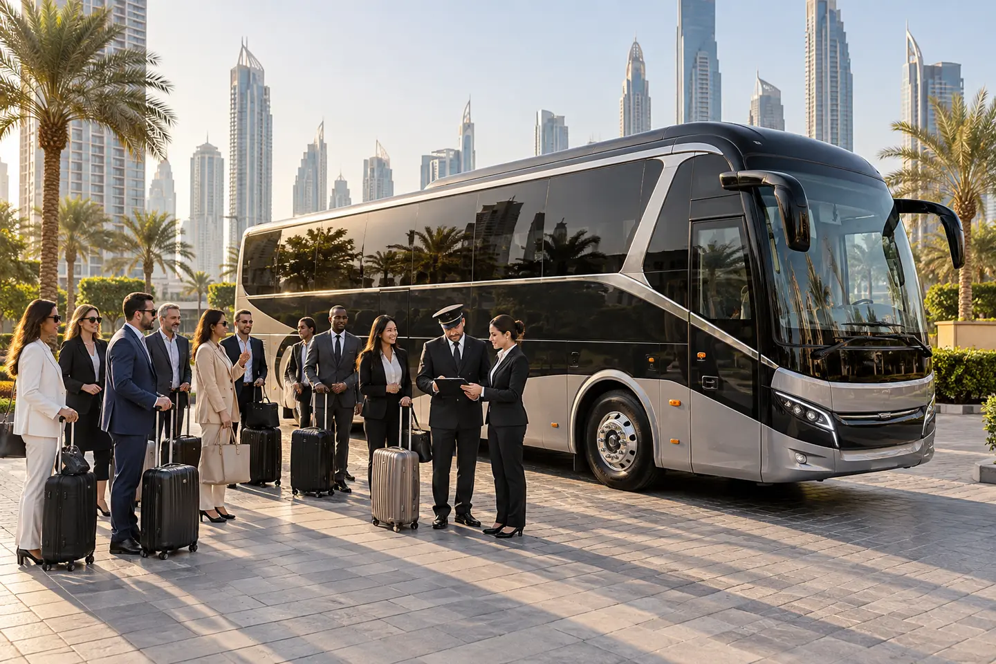 2026 executive coach prepared for a business delegation in Dubai