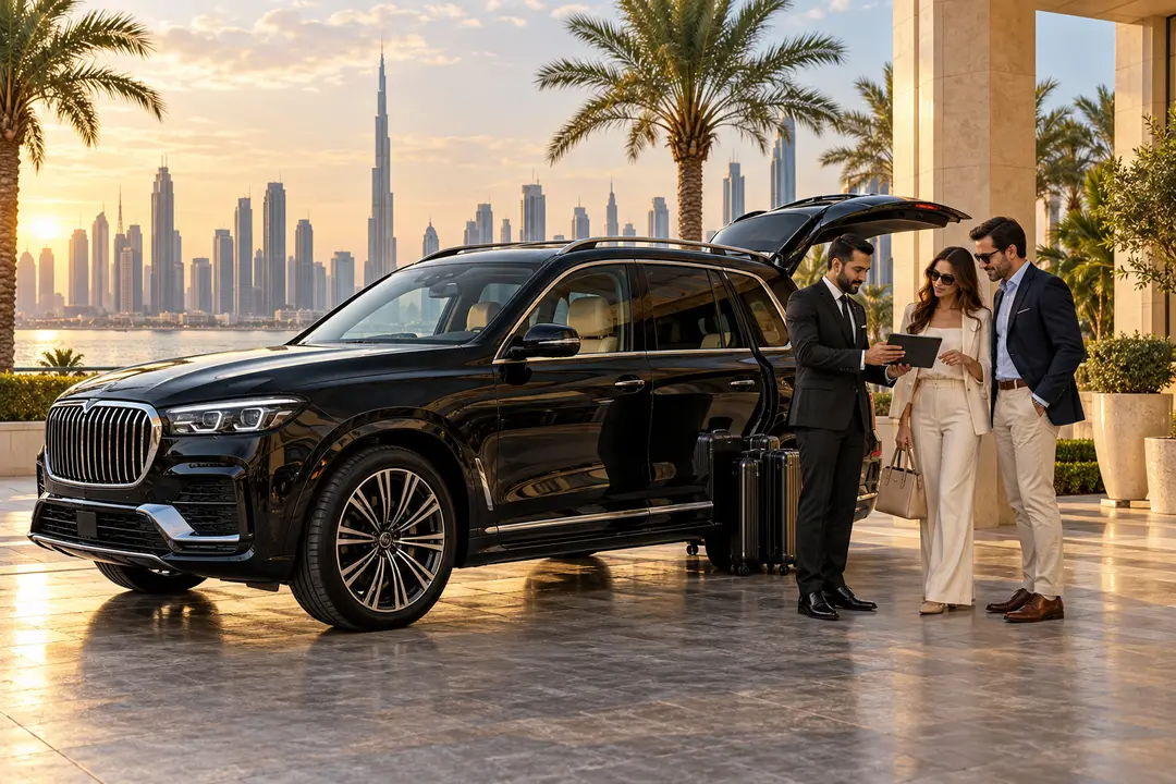 Full-day chauffeur itinerary service in Dubai